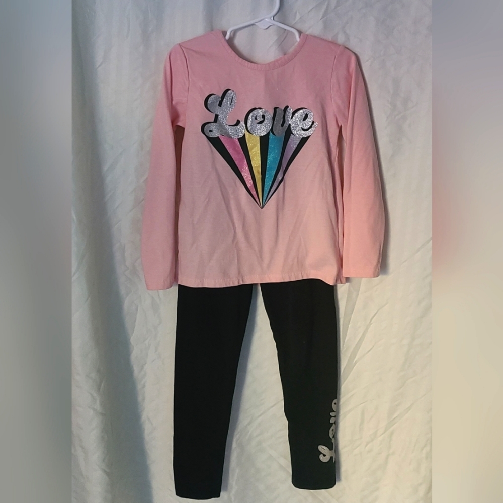 Limited Too leggings & top